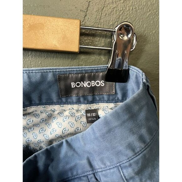 Bonobos Mens Light Blue Chino Pants Size 35 x 32 - Picture 3 of 3